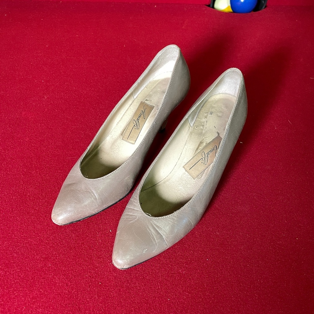 Amalfi Nude / Grey Heels